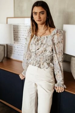 DRESS FORUM Laila Floral Blouse - FINAL SALE