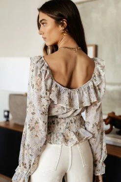 DRESS FORUM Laila Floral Blouse - FINAL SALE