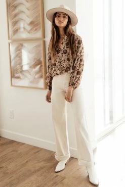 Best deal 🌟 DRESS FORUM Jansen Floral Blouse - FINAL SALE ❤️ 13 DRESS FORUM Jansen Floral Blouse - FINAL SALE