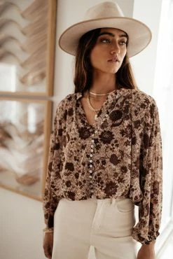DRESS FORUM Jansen Floral Blouse - FINAL SALE