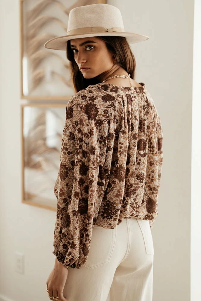 Best deal 🌟 DRESS FORUM Jansen Floral Blouse - FINAL SALE ❤️ 6 DRESS FORUM Jansen Floral Blouse - FINAL SALE