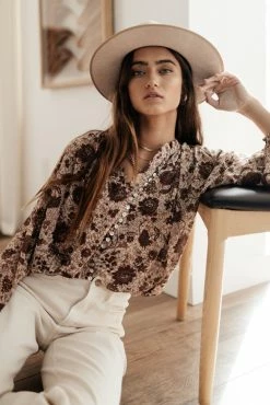 DRESS FORUM Jansen Floral Blouse - FINAL SALE
