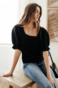 Vero Moda Rochelle Sweater In Black