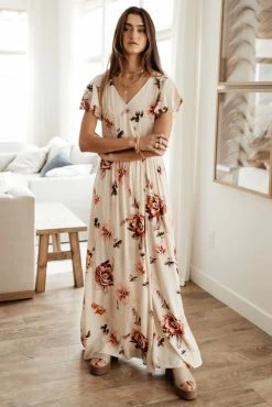 ROKOKO Ruby Floral Maxi Dress - FINAL SALE