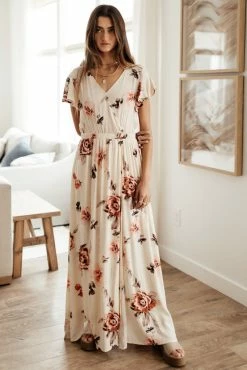 ROKOKO Ruby Floral Maxi Dress - FINAL SALE