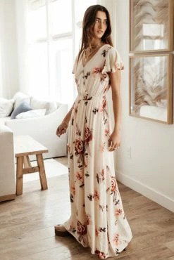 ROKOKO Ruby Floral Maxi Dress - FINAL SALE