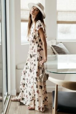 ROKOKO Arie Floral Maxi Dress - FINAL SALE