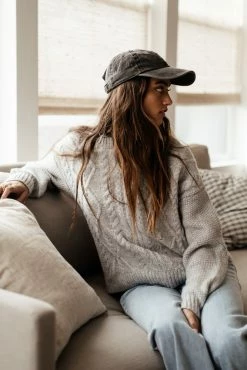 Vero Moda Reese Sweater In Grey Tops