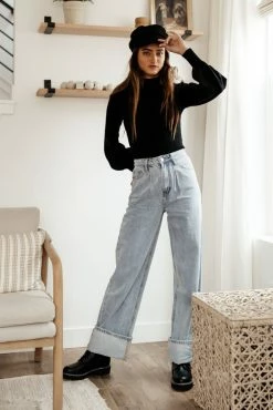 Buy ๐ฅฐ PROMESA Emily Ribbed Bodysuit In Black - FINAL SALE ๐ 9 PROMESA Emily Ribbed Bodysuit In Black - FINAL SALE