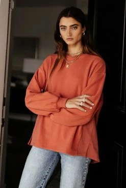 WORUI Sale Blythe Pullover In Coral