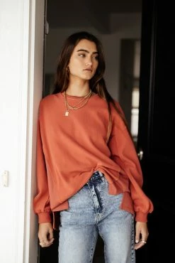 WORUI Sale Blythe Pullover In Coral