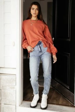 WORUI Sale Blythe Pullover In Coral