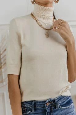 Sale Vero Moda Thea Sweater Top In Burgundy