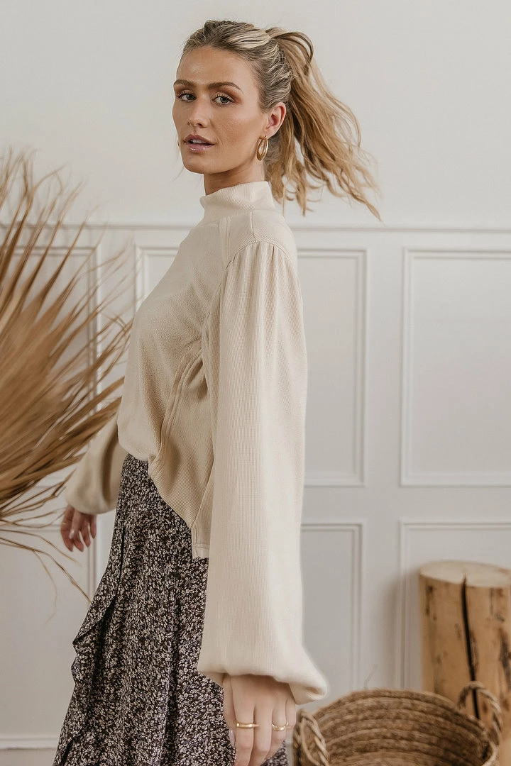 Best Sale β€οΈ SINA Carsyn Sweater In Cream - FINAL SALE π 2 SINA Carsyn Sweater In Cream - FINAL SALE