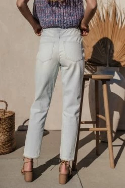 PLASTIC Flying Monkey Straight Away Light Wash Denim - FINAL SALE