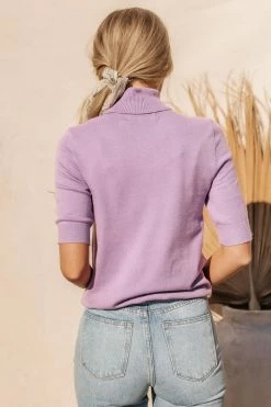 Sweaters Vero Moda Thea Sweater Top In Lavender
