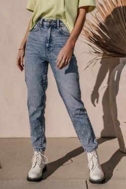 Best reviews of ✨ KANCAN Bohme Payton Mom 👖 Jeans In Acid Wash - FINAL SALE ✨ 8 KANCAN Bohme Payton Mom Jeans In Acid Wash - FINAL SALE