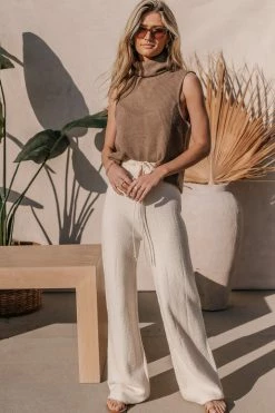 Vero Moda River Sweater Vest In Brown - FINAL SALE