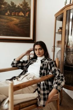 CRESCENT Adora Corduroy Pants In Beige - FINAL SALE