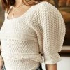 Tops Vero Moda Rochelle Sweater In Cream