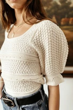 Tops Vero Moda Rochelle Sweater In Cream