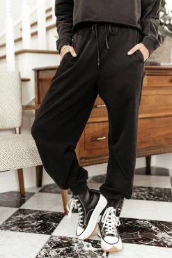 SINA Leni Jogger In Black - FINAL SALE