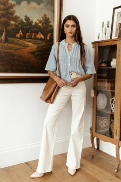 SINA Everly Cardigan In Blue - FINAL SALE