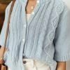 SINA Everly Cardigan In Blue - FINAL SALE