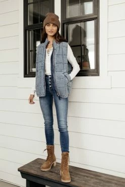 Buy ❤️ ODDI Acid Wash Quilted Vest - FINAL SALE 😍 17 ODDI Acid Wash Quilted Vest - FINAL SALE