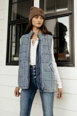 Buy ❤️ ODDI Acid Wash Quilted Vest - FINAL SALE 😍 16 ODDI Acid Wash Quilted Vest - FINAL SALE