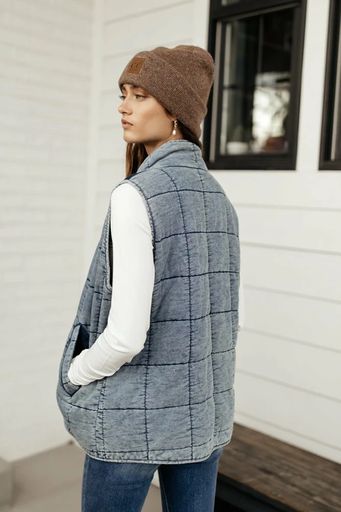 Buy ❤️ ODDI Acid Wash Quilted Vest - FINAL SALE 😍 11 ODDI Acid Wash Quilted Vest - FINAL SALE