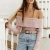 SINA Claire Top In Lavender - FINAL SALE Tops