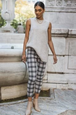 LISTICLE Mikel Plaid Pants - FINAL SALE