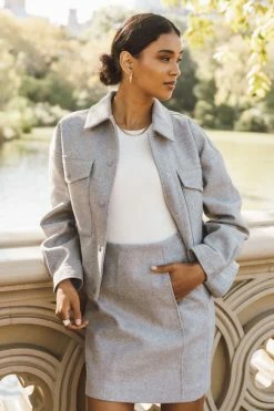 Vero Moda Macie Short Shacket - FINAL SALE