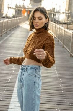 LISTICLE Kenneth Cropped Sweater - FINAL SALE