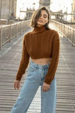LISTICLE Kenneth Cropped Sweater - FINAL SALE