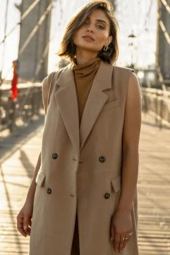 Coupon 🌟 Vero Moda Athena Long Waistcoat 🤩 8 Vero Moda Athena Long Waistcoat