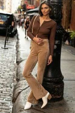 Cheap โญ LUSH CLOTHING Bronte Cropped Cardigan In Brick - FINAL SALE ๐ 15 LUSH CLOTHING Bronte Cropped Cardigan In Brick - FINAL SALE