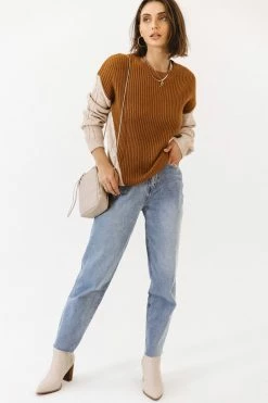 HEM&THREAD Justica Cable-Knit Sweater