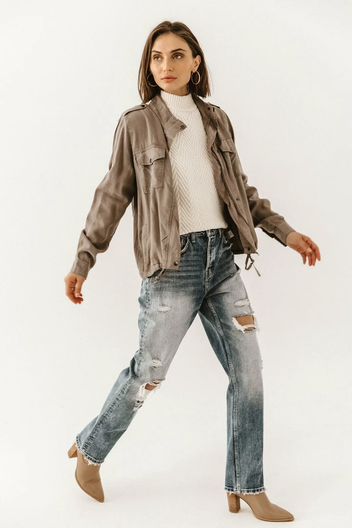 Flash Sale π STACCATO Rory Utility Jacket In Mocha - FINAL SALE π€© 2 STACCATO Rory Utility Jacket In Mocha - FINAL SALE