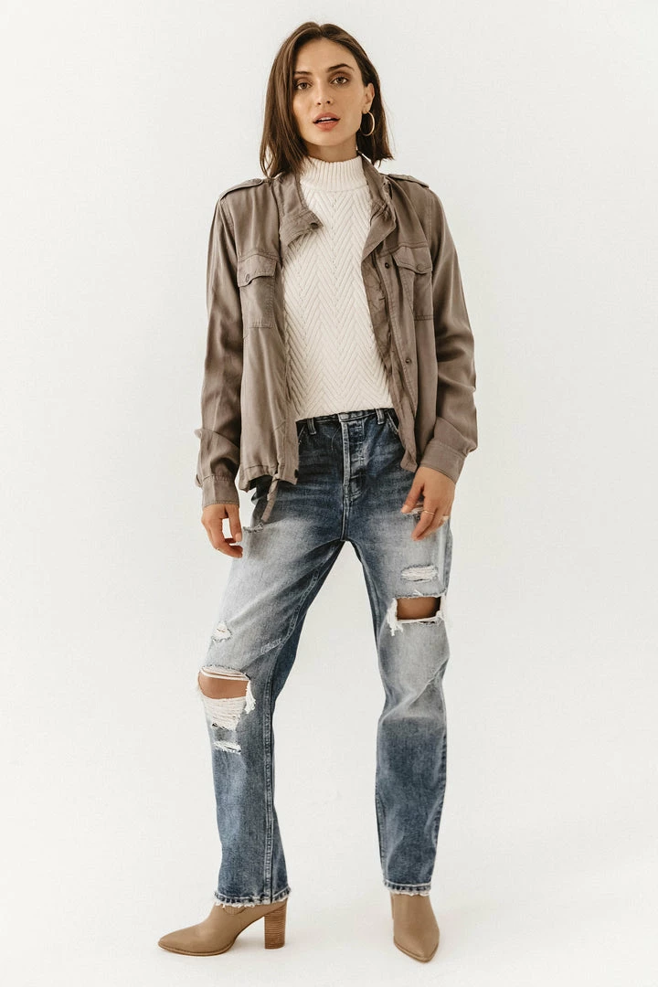 Flash Sale π STACCATO Rory Utility Jacket In Mocha - FINAL SALE π€© 3 STACCATO Rory Utility Jacket In Mocha - FINAL SALE