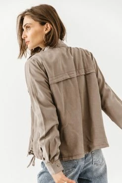 Flash Sale π STACCATO Rory Utility Jacket In Mocha - FINAL SALE π€© 8 STACCATO Rory Utility Jacket In Mocha - FINAL SALE