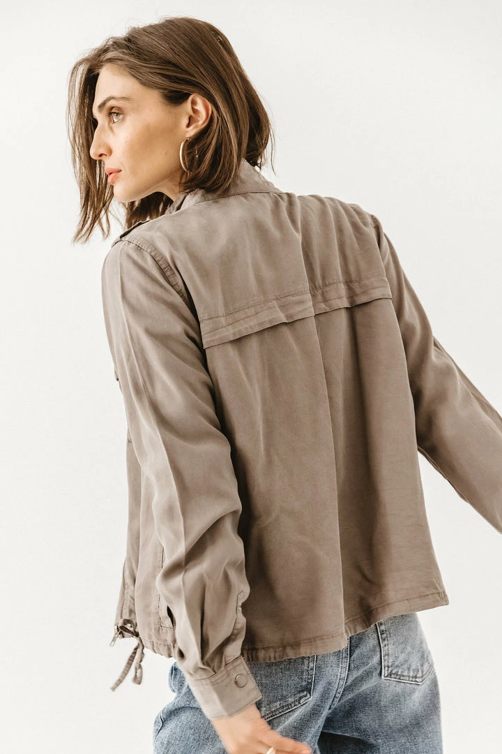 Flash Sale π STACCATO Rory Utility Jacket In Mocha - FINAL SALE π€© 4 STACCATO Rory Utility Jacket In Mocha - FINAL SALE