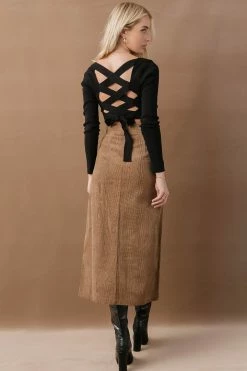 Best Sale 🛒 LISTICLE Ninette Maxi 👗 Skirt In Mocha - FINAL SALE 👍 8 LISTICLE Ninette Maxi Skirt In Mocha - FINAL SALE