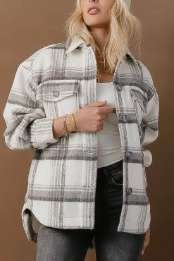 Vero Moda Wren Plaid Shacket - FINAL SALE