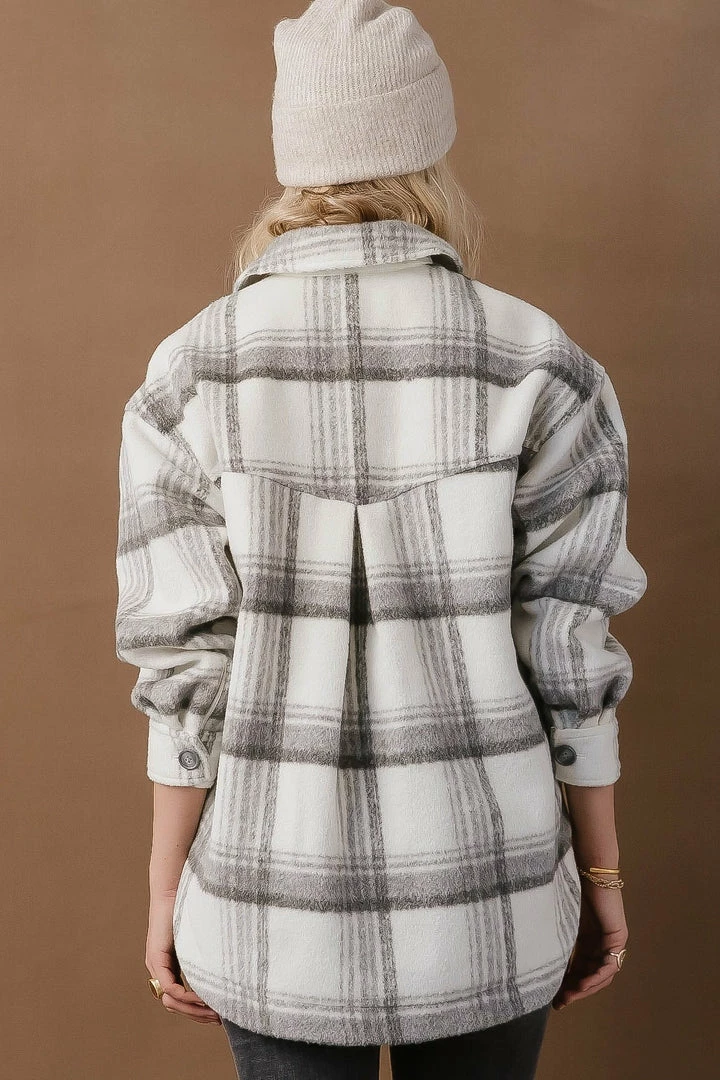 Brand new โญ Vero Moda Wren Plaid Shacket - FINAL SALE ๐ 7 Vero Moda Wren Plaid Shacket - FINAL SALE