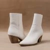 BEAST FASHION Shoes Arisa Block Heel Boots - FINAL SALE