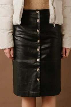 AARON & AMBER Constance Midi Skirt - FINAL SALE