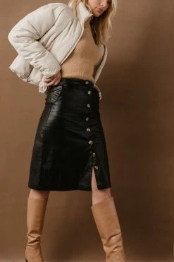 AARON & AMBER Constance Midi Skirt - FINAL SALE