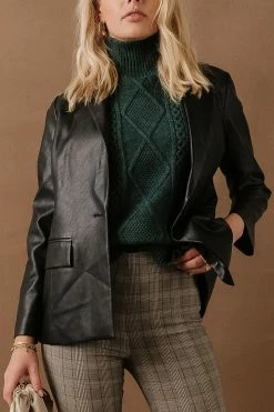 Best deal 😀 Vero Moda Viktoria High Neck Vest In Emerald Sweaters 🔥 22 Vero Moda Viktoria High Neck Vest In Emerald Sweaters